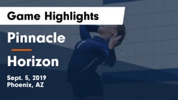 Pinnacle  vs Horizon  Game Highlights - Sept. 5, 2019