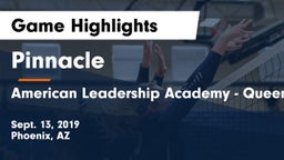 Pinnacle  vs American Leadership Academy - Queen Creek Game Highlights - Sept. 13, 2019