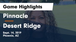 Pinnacle  vs Desert Ridge  Game Highlights - Sept. 14, 2019