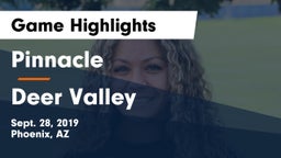 Pinnacle  vs Deer Valley Game Highlights - Sept. 28, 2019