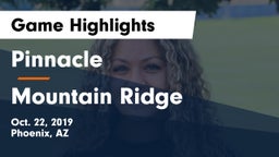 Pinnacle  vs Mountain Ridge  Game Highlights - Oct. 22, 2019