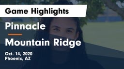 Pinnacle  vs Mountain Ridge  Game Highlights - Oct. 14, 2020