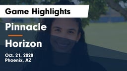 Pinnacle  vs Horizon  Game Highlights - Oct. 21, 2020