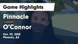 Pinnacle  vs O'Connor  Game Highlights - Oct. 29, 2020