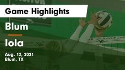 Blum  vs Iola  Game Highlights - Aug. 12, 2021
