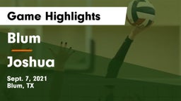 Blum  vs Joshua  Game Highlights - Sept. 7, 2021