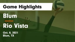 Blum  vs Rio Vista  Game Highlights - Oct. 8, 2021