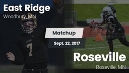 Matchup: East Ridge High vs. Roseville  2017