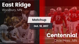 Matchup: East Ridge High vs. Centennial  2017