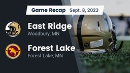 Recap: East Ridge  vs. Forest Lake  2023