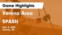Verona Area  vs SPASH Game Highlights - Feb. 8, 2020
