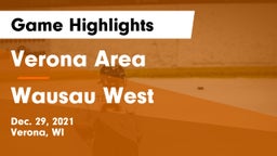 Verona Area  vs Wausau West  Game Highlights - Dec. 29, 2021