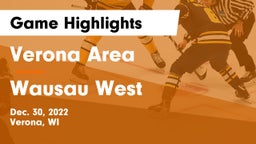 Verona Area  vs Wausau West  Game Highlights - Dec. 30, 2022