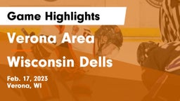 Verona Area  vs Wisconsin Dells  Game Highlights - Feb. 17, 2023