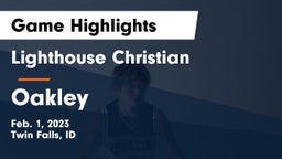 Lighthouse Christian  vs Oakley  Game Highlights - Feb. 1, 2023