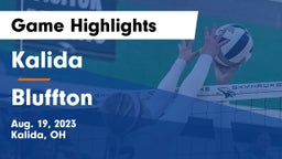Kalida  vs Bluffton  Game Highlights - Aug. 19, 2023
