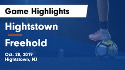 Hightstown  vs Freehold Game Highlights - Oct. 28, 2019