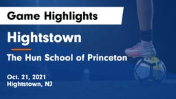 Hightstown  vs The Hun School of Princeton Game Highlights - Oct. 21, 2021