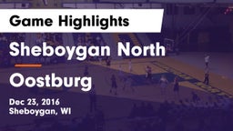 Sheboygan North  vs Oostburg Game Highlights - Dec 23, 2016