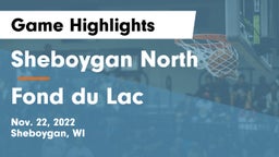 Sheboygan North  vs Fond du Lac  Game Highlights - Nov. 22, 2022