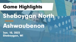 Sheboygan North  vs Ashwaubenon  Game Highlights - Jan. 10, 2023