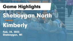 Sheboygan North  vs Kimberly  Game Highlights - Feb. 24, 2023