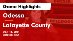 Odessa  vs Lafayette County  Game Highlights - Dec. 11, 2021