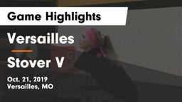 Versailles  vs Stover V Game Highlights - Oct. 21, 2019