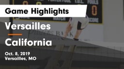 Versailles  vs California  Game Highlights - Oct. 8, 2019