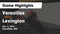 Versailles  vs Lexington  Game Highlights - Oct. 5, 2019