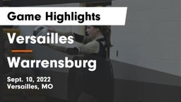 Versailles  vs Warrensburg  Game Highlights - Sept. 10, 2022