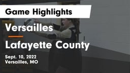 Versailles  vs Lafayette County  Game Highlights - Sept. 10, 2022