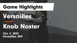 Versailles  vs Knob Noster  Game Highlights - Oct. 3, 2022