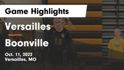Versailles  vs Boonville  Game Highlights - Oct. 11, 2022