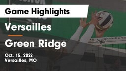 Versailles  vs Green Ridge  Game Highlights - Oct. 15, 2022