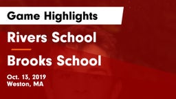 Rivers School vs Brooks School Game Highlights - Oct. 13, 2019