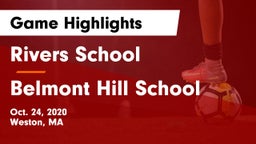 Rivers School vs Belmont Hill School Game Highlights - Oct. 24, 2020