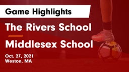 The Rivers School vs Middlesex School Game Highlights - Oct. 27, 2021