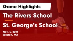 The Rivers School vs St. George's School Game Highlights - Nov. 5, 2021