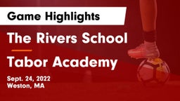 The Rivers School vs Tabor Academy  Game Highlights - Sept. 24, 2022