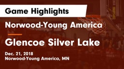 Norwood-Young America  vs Glencoe Silver Lake  Game Highlights - Dec. 21, 2018