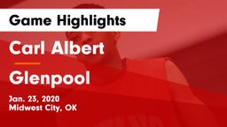 Carl Albert   vs Glenpool  Game Highlights - Jan. 23, 2020