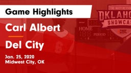 Carl Albert   vs Del City  Game Highlights - Jan. 25, 2020