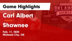 Carl Albert   vs Shawnee  Game Highlights - Feb. 11, 2020