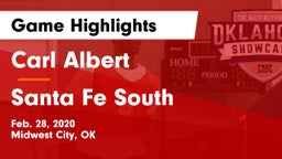 Carl Albert   vs Santa Fe South  Game Highlights - Feb. 28, 2020