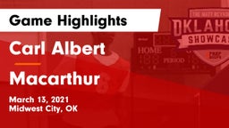 Carl Albert   vs Macarthur Game Highlights - March 13, 2021