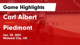 Carl Albert   vs Piedmont  Game Highlights - Jan. 28, 2022