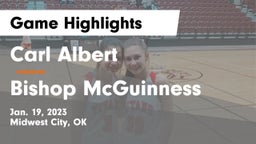 Carl Albert   vs Bishop McGuinness  Game Highlights - Jan. 19, 2023