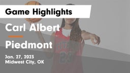 Carl Albert   vs Piedmont  Game Highlights - Jan. 27, 2023