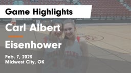 Carl Albert   vs Eisenhower  Game Highlights - Feb. 7, 2023